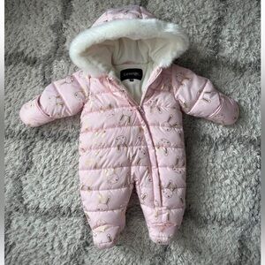 Infant Winter One Piece: Size 0-3 Month